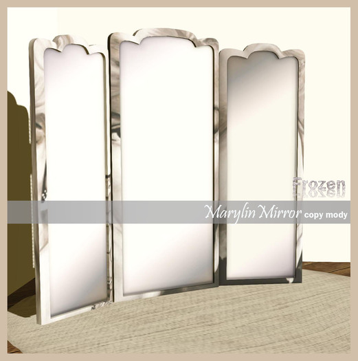 Frozen - Triple Marylin Mirror