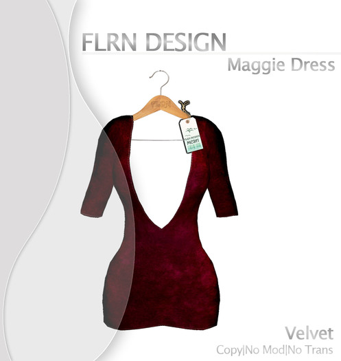Maggie V Dress Red