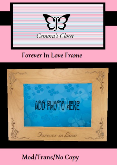 *Cemora's Closet* Forever In Love Frame