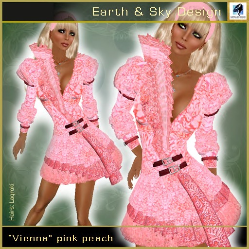 Vienna pink peach - Earth & Sky Design