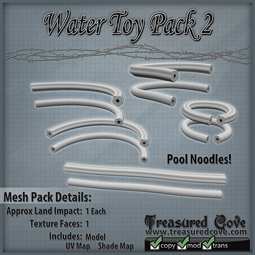 -TC- Water Toy Pack 2 Mesh 50% Discount!!