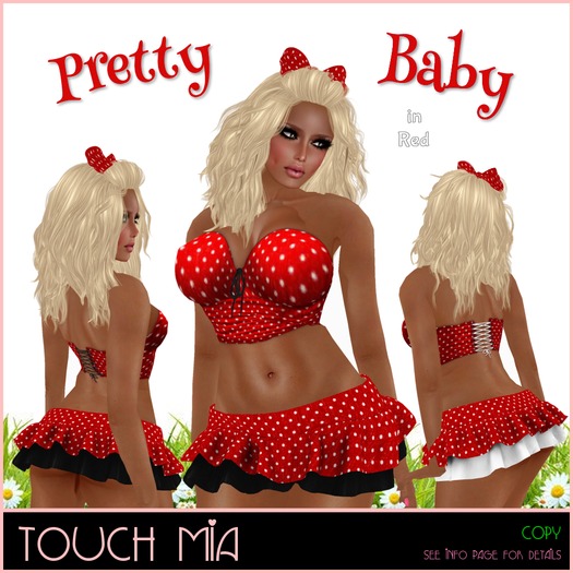 {Touch Mia} Pretty Baby - Lavender (wear 2 open)
