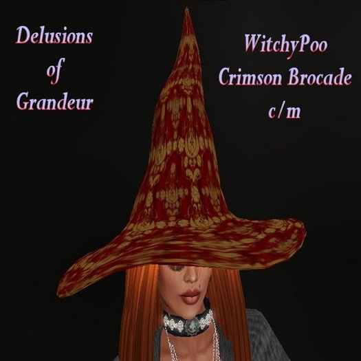 WITCHYPOO CRIMSON BROCADE