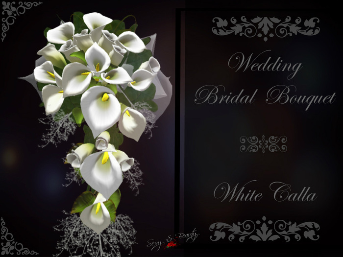 Wedding Bridal Bouquet  - Calla