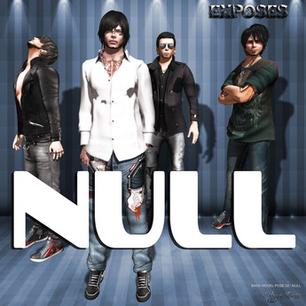 Second Life Marketplace - EXPOSES - BAND MODEL POSE 02 - NULL NT