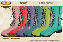 [SEW] FP Tex MI87115 Women's Combat Boots Spring