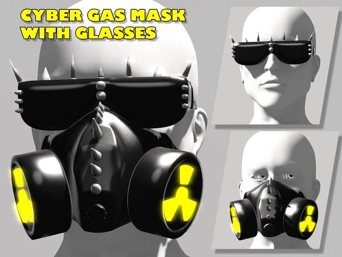 Cyber Glasses & Gas Mask MESH ~ Thor