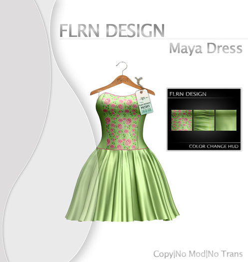 Maya Dress Green