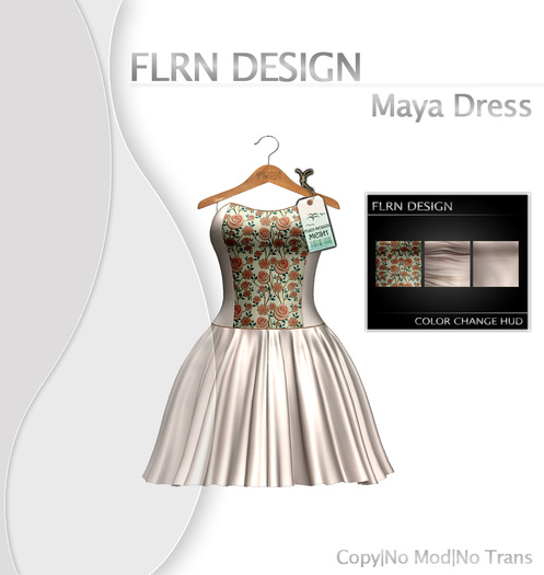 Maya Dress Cream