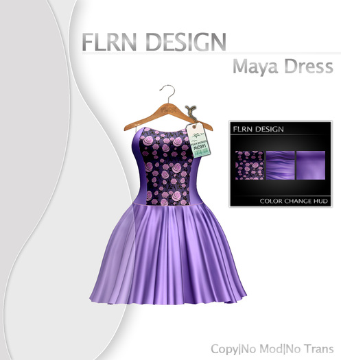 Maya Dress Purple