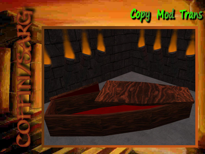 Mesh Coffin - 1 Prim - full perm