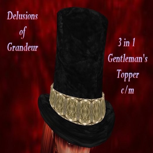 3 IN 1 GENTLEMAN'S TOPPER