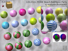 LDG-FULL PERM 238 Beach Ball /Nano/15 textures/Builderkit