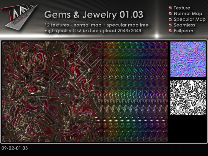 Tami's Textures - Gems & Jewelry 01.03