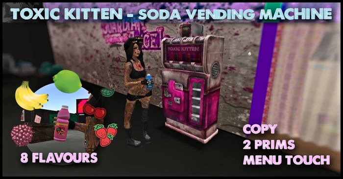 Toxic Kitten - Vending Machine - box MP