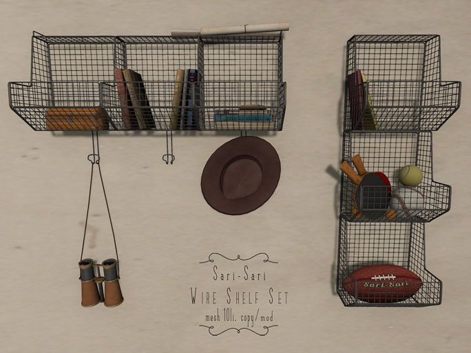 Sari-Sari - Wire Shelf Set