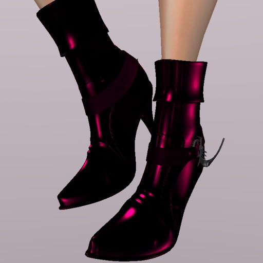.:JIM:. Clockwork Boots Pink