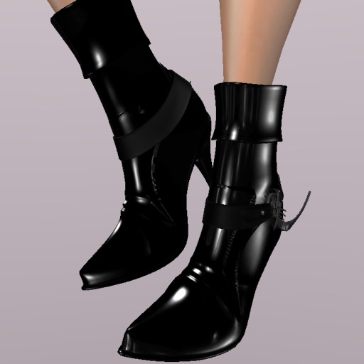 .:JIM:. Clockwork Boots Black