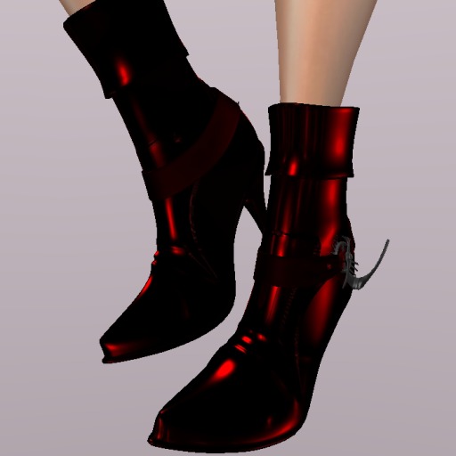 .:JIM:. Clockwork Boots Red