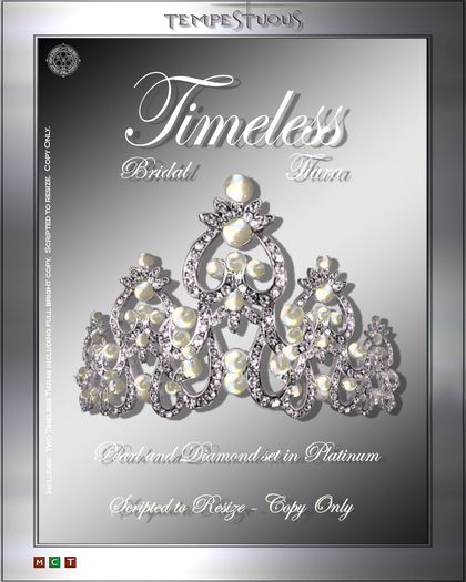 "TIMELESS" Pearl Tiara by ~TEMPESTUOUS~