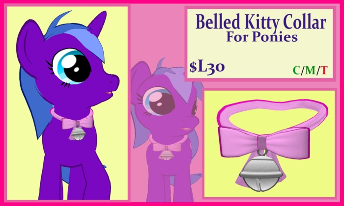 Pony Kitty Collar