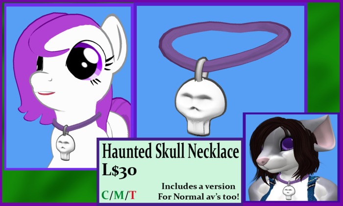 Haunted Skull Collar