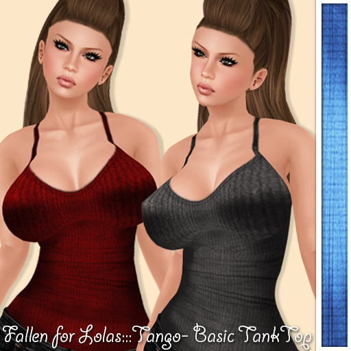 Fallen Basic TankTop-Lolas/Tango Bluesky