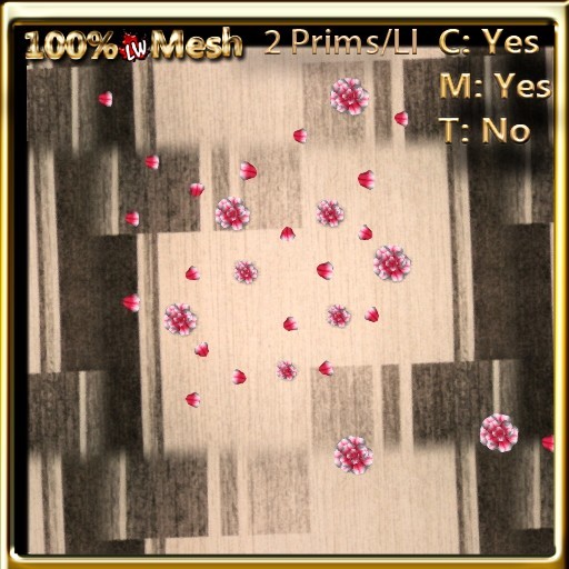 LW_ Rug with Roses Cream White Red