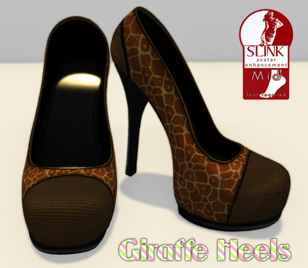 *[BE] - Giraffe heels - SLINK