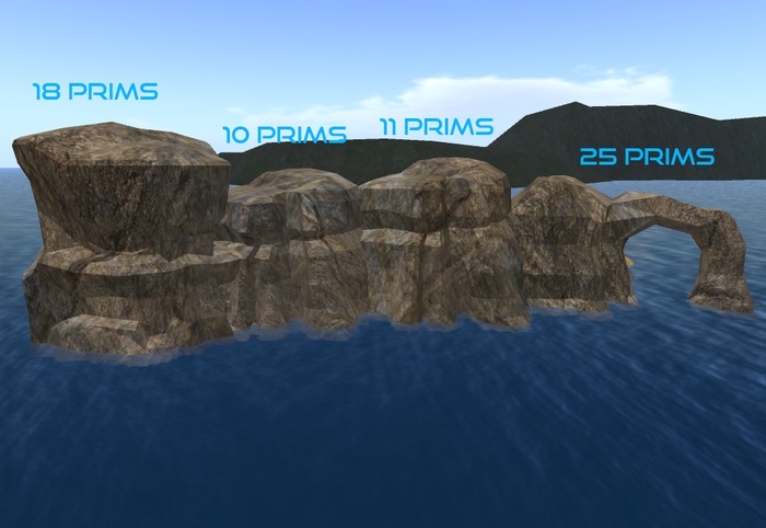 Mesh Rocks Builder Set-Oxygen Islands