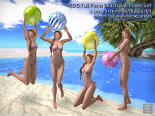 LDG-FULL PERM 096 Beach Ball Poses Set /4 poses+reverse/Builderkit
