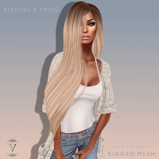 Vanity Hair: Kissing a Frog Demo(MESH)