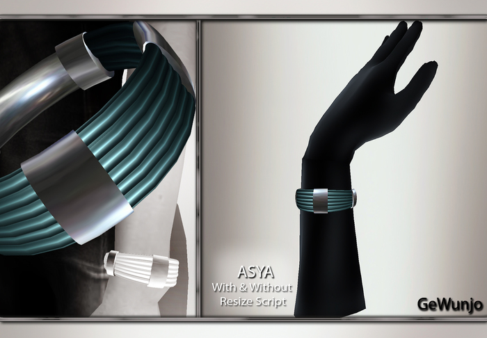 GeWunjo : ASYA green bracelets