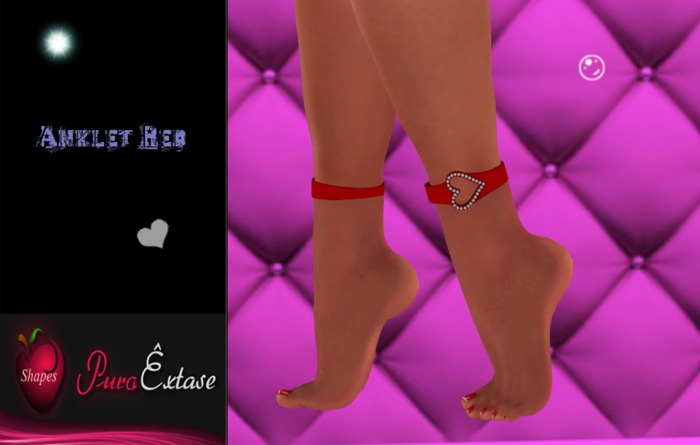 Anklet Red  *Puro Extase*