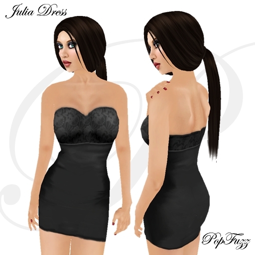 PopFuzz - Julia Dress in Black