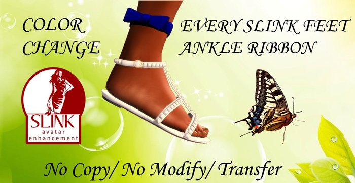 Every Slink Feet  Mesh Ankle Ribbon Gift