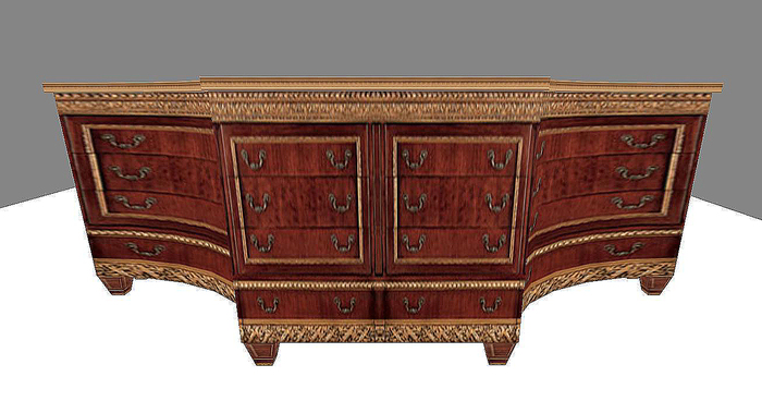 Antique French T Credensa