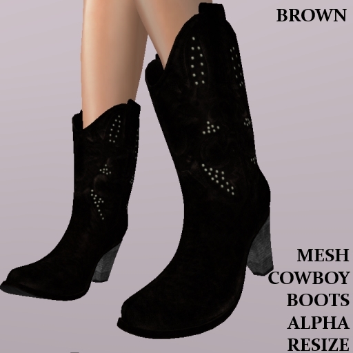 .:IM:. CowBoy Boots Brown