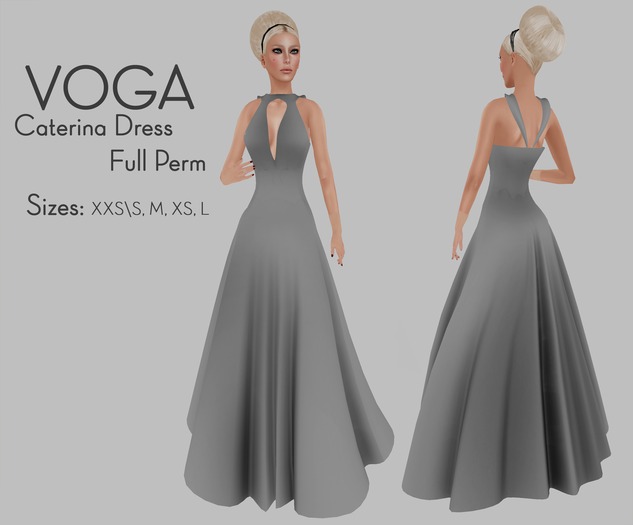 VOGA Custom Mesh - Rigged Caterina Dress Full Perm