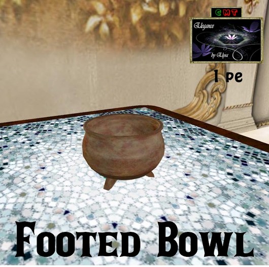 *EbE* Footed Bowl (copper/brass)