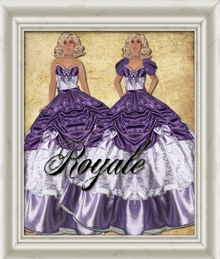 Shabby Chic Royale Outlet Vintage Ball Gown Dress