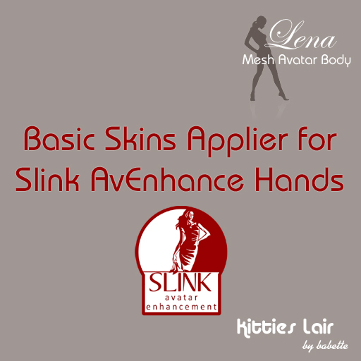 *KL* Slink Hands Applier for Lena Basic Skins