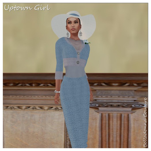 Uptown Girl Suit, Hat, and Pin (boxed)