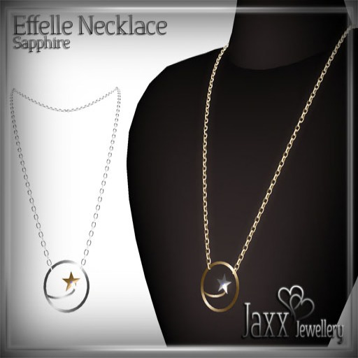 Jaxx - Effelle Necklace (Sapphire)