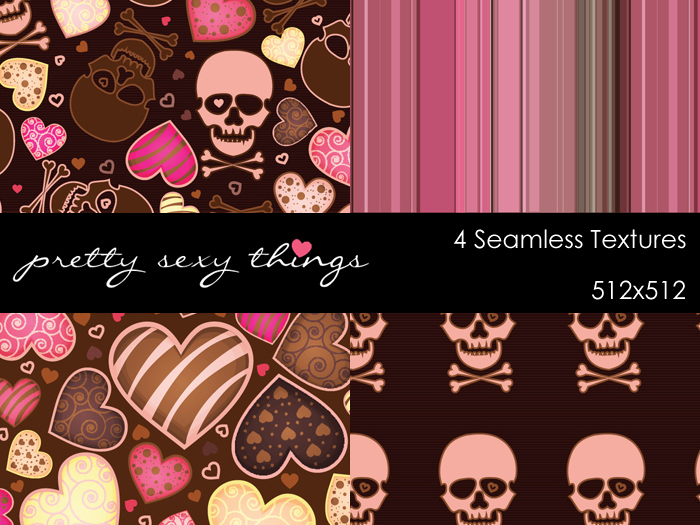 Seamless Skull Candy Textures Full Perm