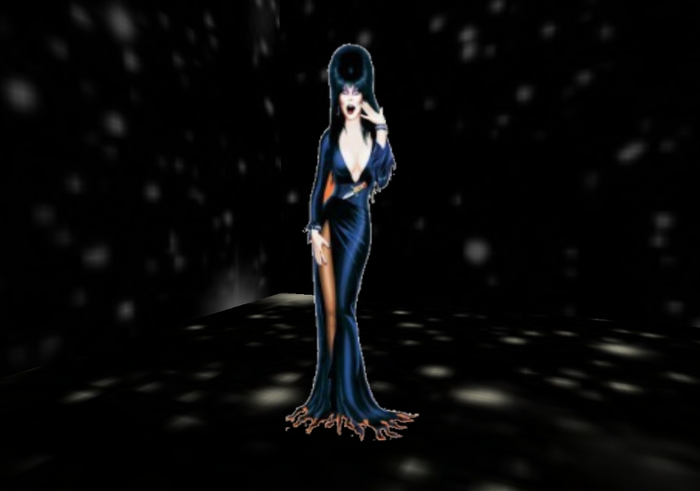 Elvira stand up 1  staff greeter welcome etc