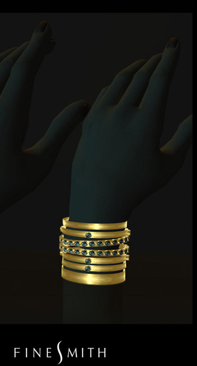 FINESMITH shiri bracelet gold