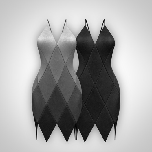 ANOIRCRE Rhombe Dress Black