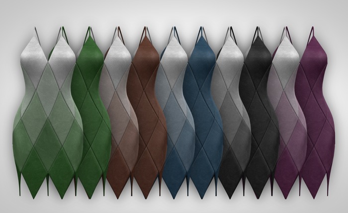 ANOIRCRE Rhombe Dress FATPACK (Mesh)