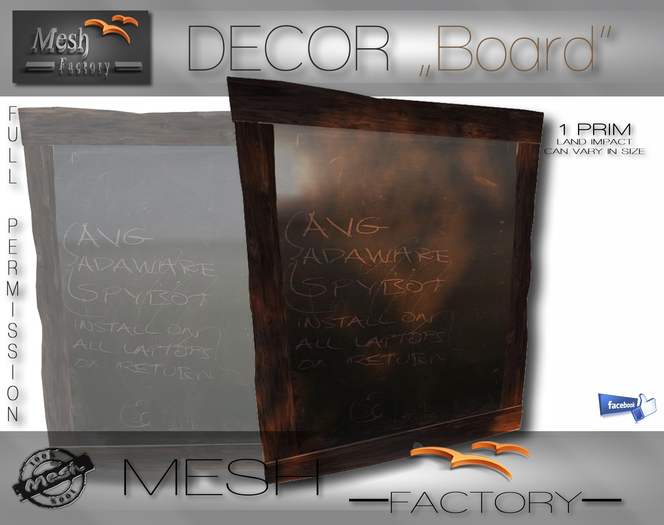 Decor "Board" [c/m/t]